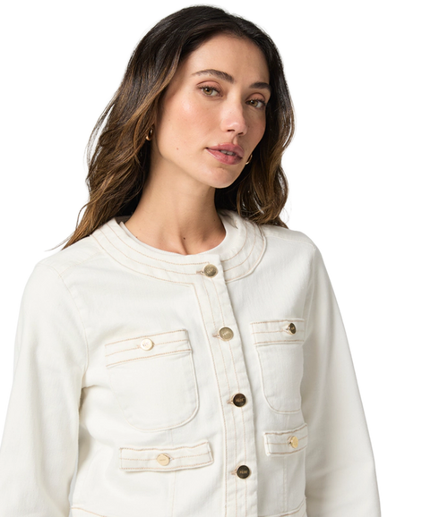 Kiya Jacket - Toasted Ecru