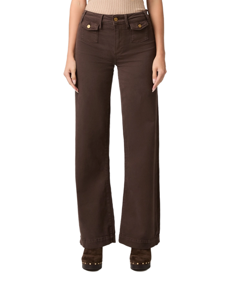 Leenah 32" W/ Mini Patch Pockets - Rich Chocolate