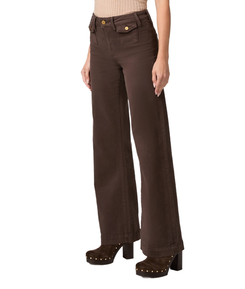 Leenah 32" W/ Mini Patch Pockets - Rich Chocolate
