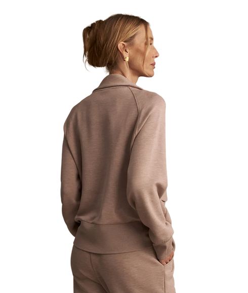 Roxbury Zip Through - Taupe Marl