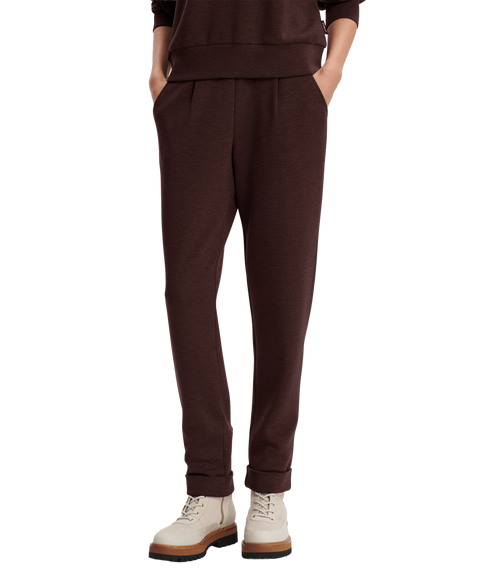 The Rolled Cuff Pant - Coffee Been