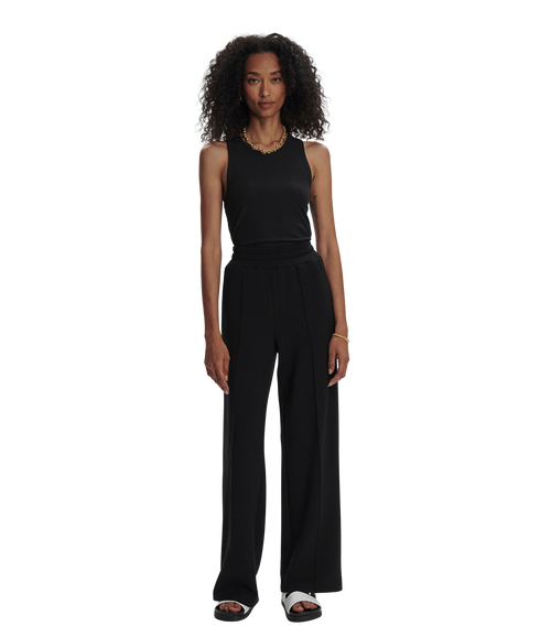 The Wide Leg Pant - Black