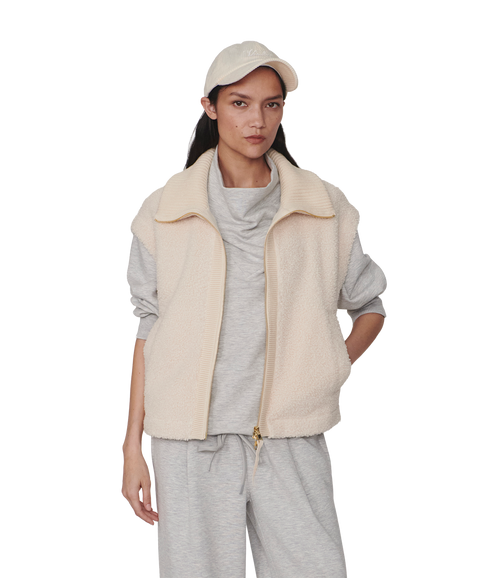 Dominic Sherpa Gilet - Sandshell