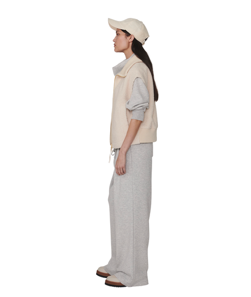 Dominic Sherpa Gilet - Sandshell