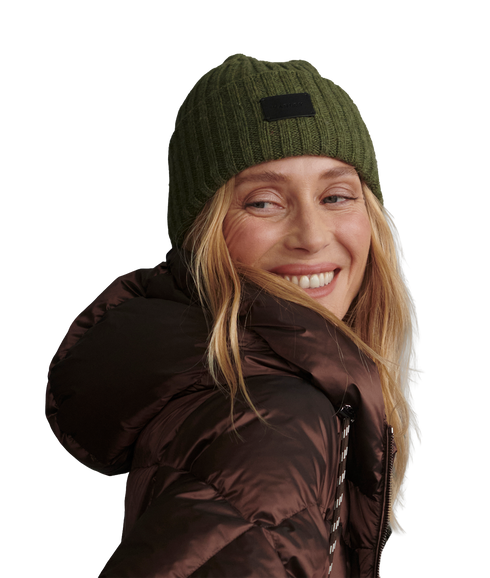 Ashfield Long Down Puffer - Dark Truffle Metallic