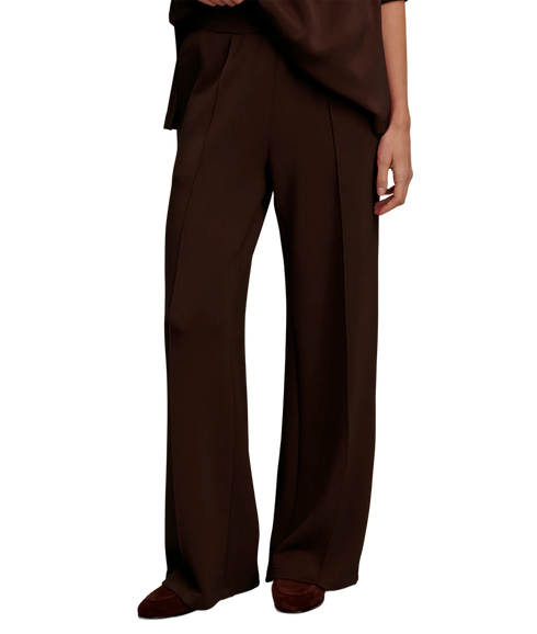 Wide Leg Pant - Coffee Bean