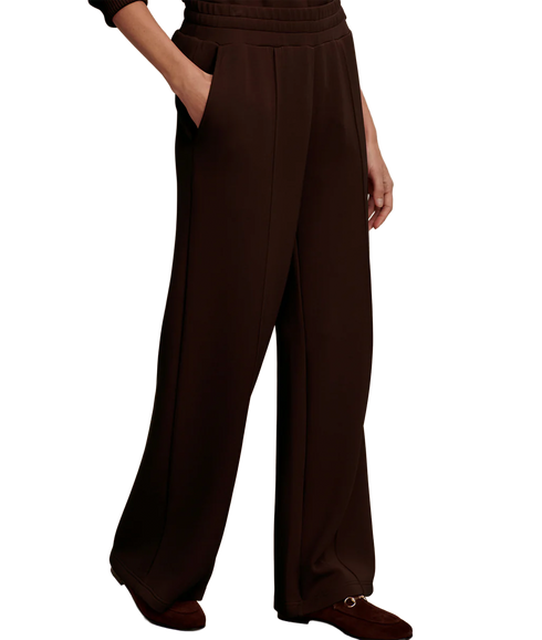 Wide Leg Pant - Coffee Bean