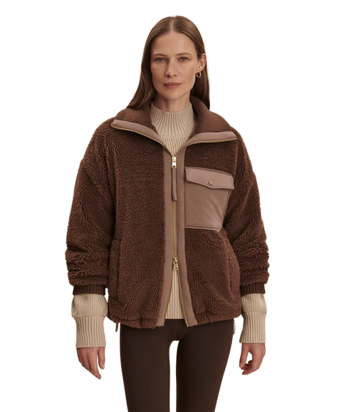 Lowell Sherpa Jacket - Carafe