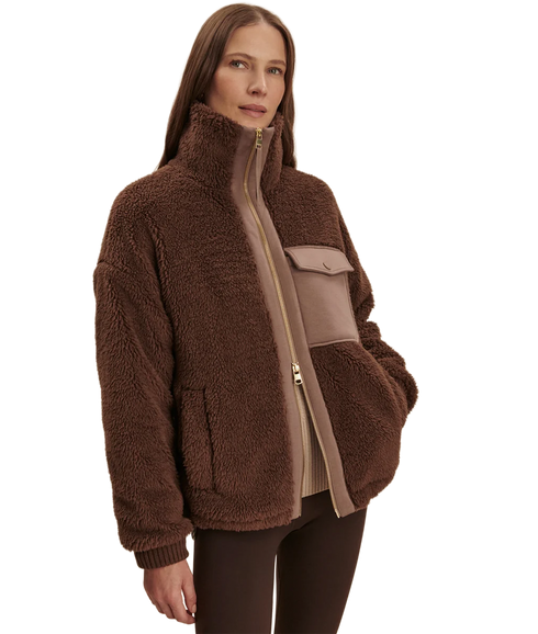 Lowell Sherpa Jacket - Carafe