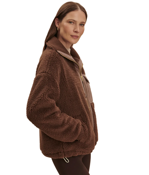 Lowell Sherpa Jacket - Carafe