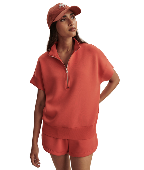 Ritchie Short Sleeve Sweat - Summer Fig