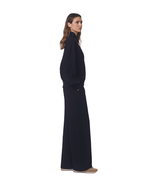 The Wide Leg Pant 30 - Navy