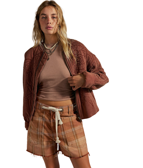 Rose Sweatshirt - Cinnamon