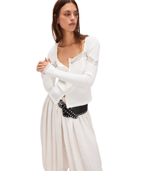 Lets Party Cardi - Clean Ivory
