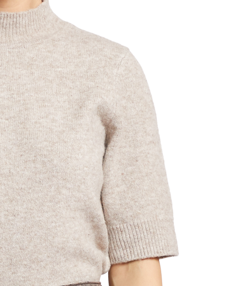 Kezia S/S Mock Nk Top