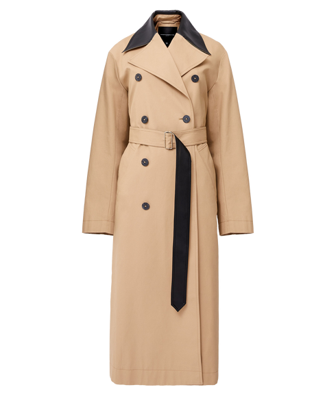 Dasha Cotton Twill Trench Coat