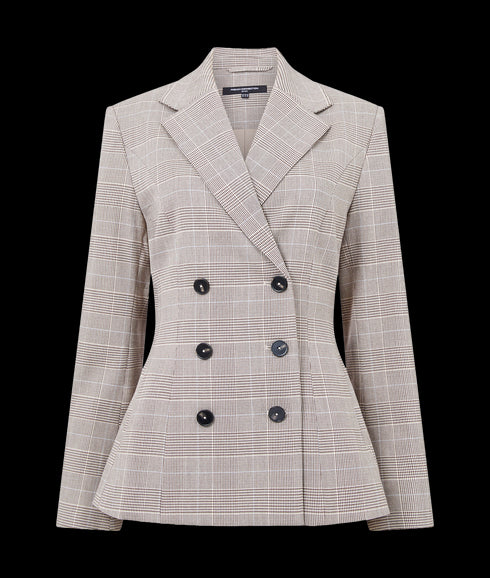 Chester Check Cinched Blazer