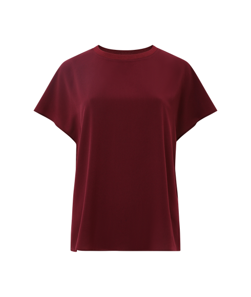 Crepe Light Crew Neck Top