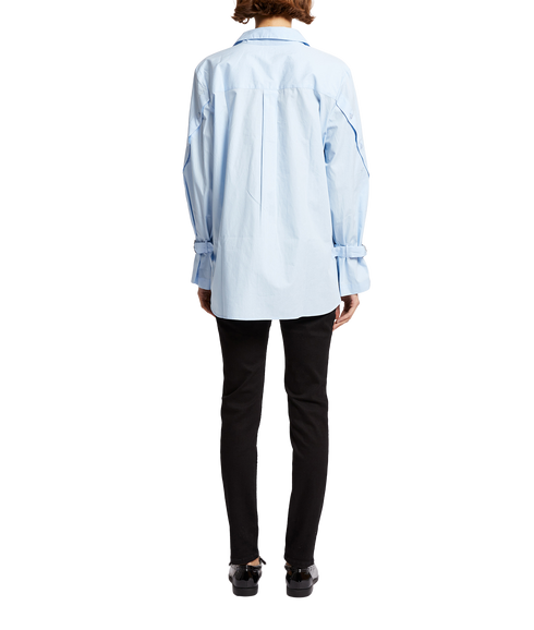 Cambria Longline Side Slit Shirt