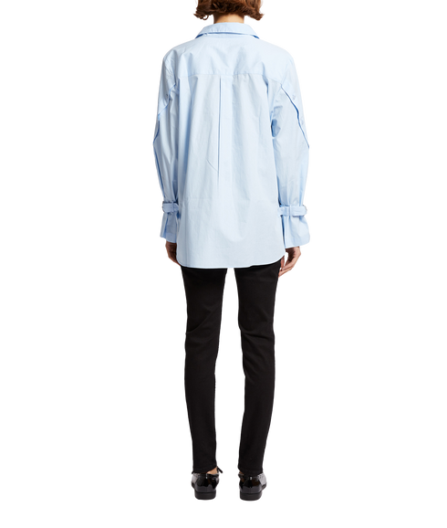 Cambria Longline Side Slit Shirt