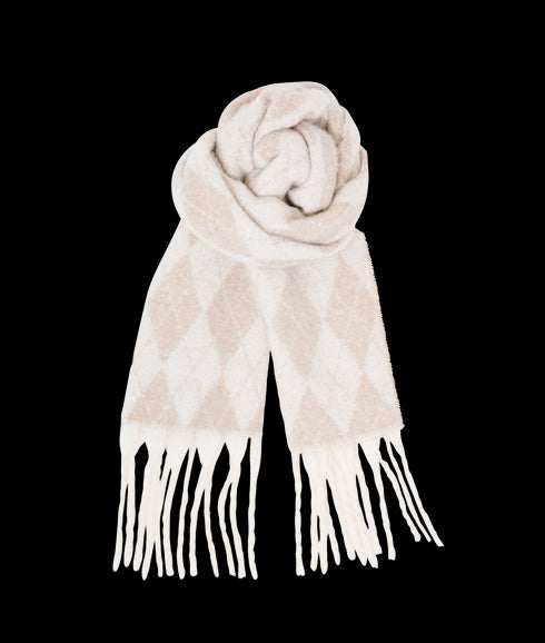 Supersoft Diamond Check Scarf