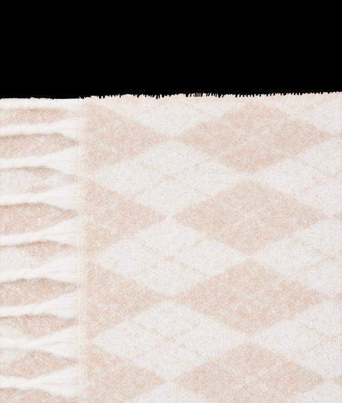 Supersoft Diamond Check Scarf