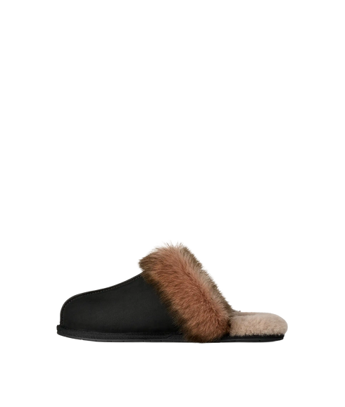 Scuffette Nubuck - Black