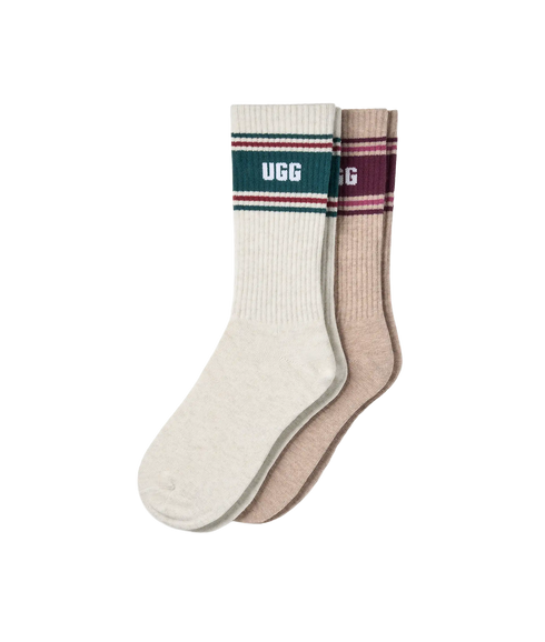 Jedlyn Varsity Crew 2 Pack - Salt Water/Wild Grape