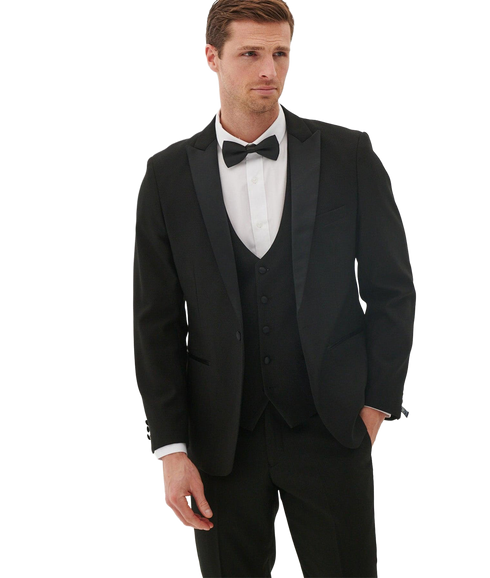 Dalton 3 Piece Suit - Black