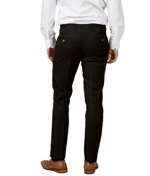 Max Suit Trousers - Black