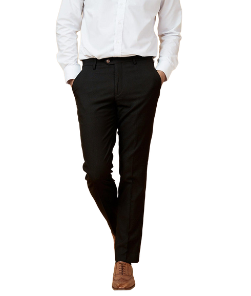 Max Suit Trousers - Black