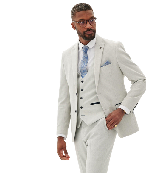 Bromley Suit Jacket - Stone