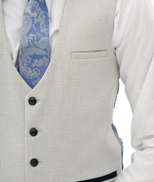 Bromley Waistcoat - Stone