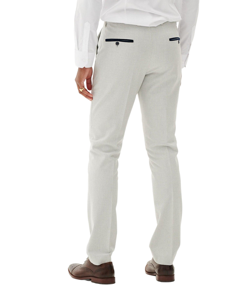 Bromley Suit Trousers - Stone