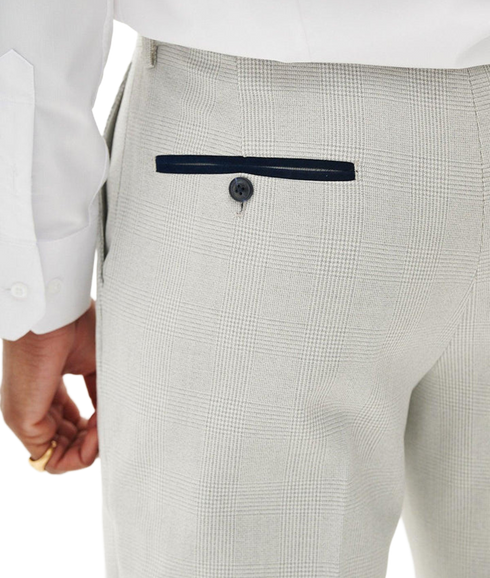 Bromley Suit Trousers - Stone