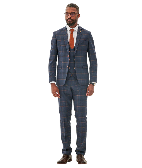 Jenson Suit Jacket - Marine Navy