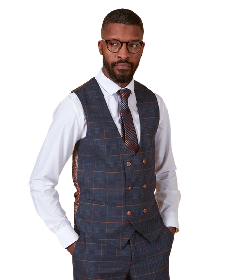 Jenson Waistcoat - Marine Navy