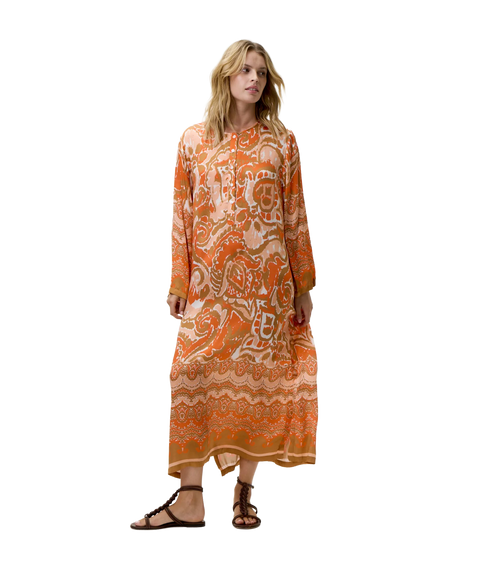 Llew Maxi Dress - Mandarin