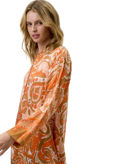 Llew Maxi Dress - Mandarin