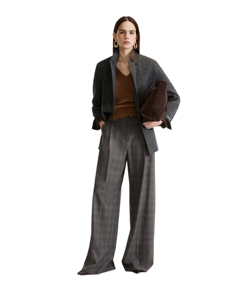 Colimbo Short Coat - Dark Melange