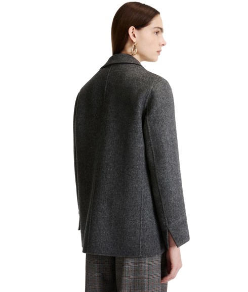 Colimbo Short Coat - Dark Melange