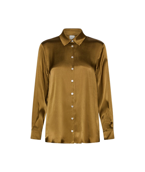 Alfio Shirt - Oil Green
