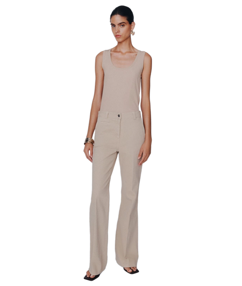Esodo Long Trouser - Beige Garment