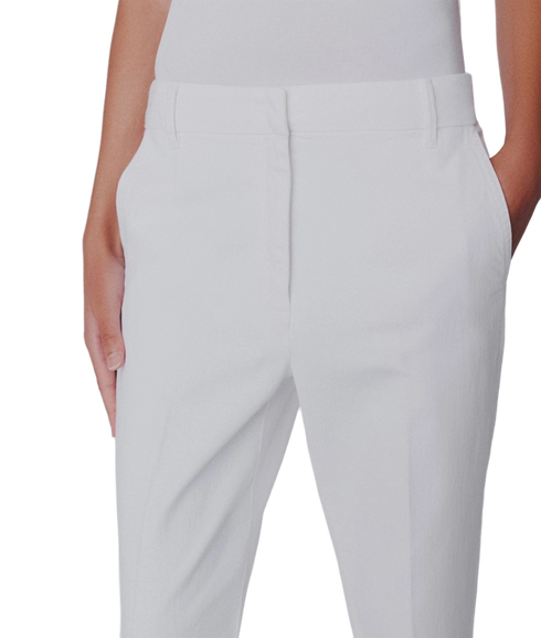 Maesta Long Trouser - White Garment