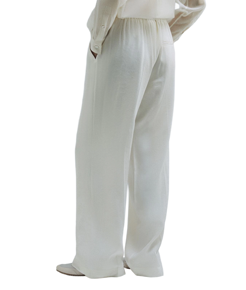 Alloro Long Trousers - Wool White