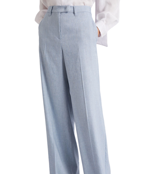 Odino Long Trouser - Light Blue