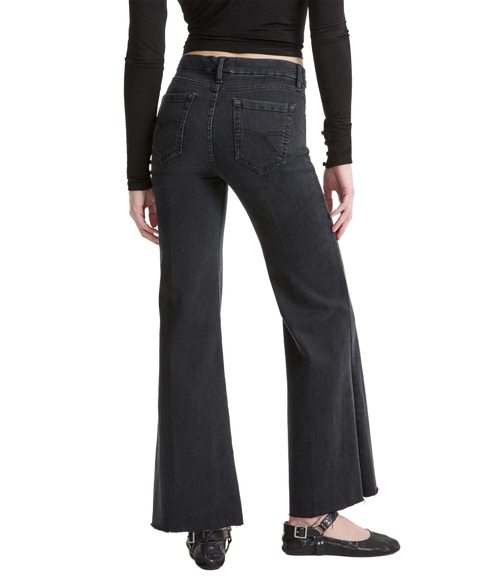 Wide Leg Jeans - Black