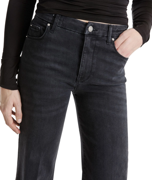 Wide Leg Jeans - Black