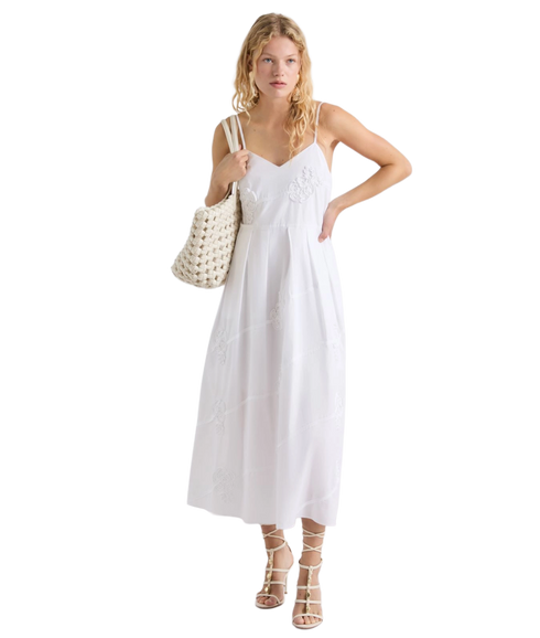 Fiore Dress - White