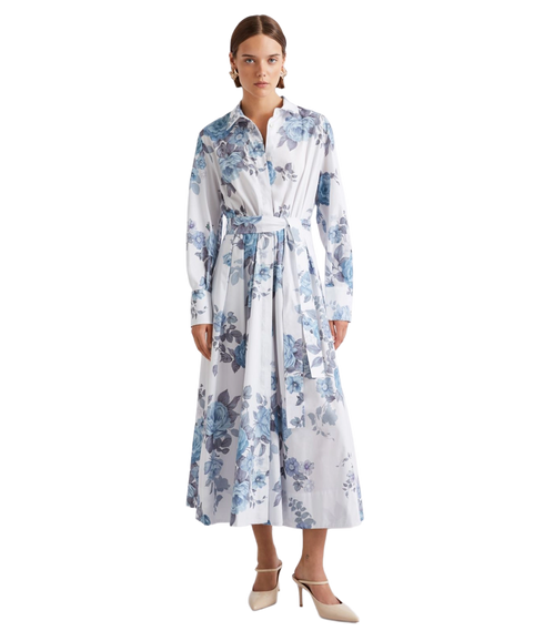 Formica Dress - Light Blue